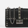 Seidenfelt Taschen SFM208 Shoulderbag Black Antique Silver