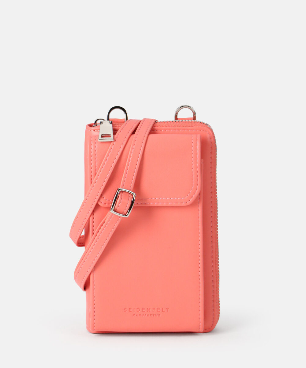 Seidenfelt Tasche Calla Coral