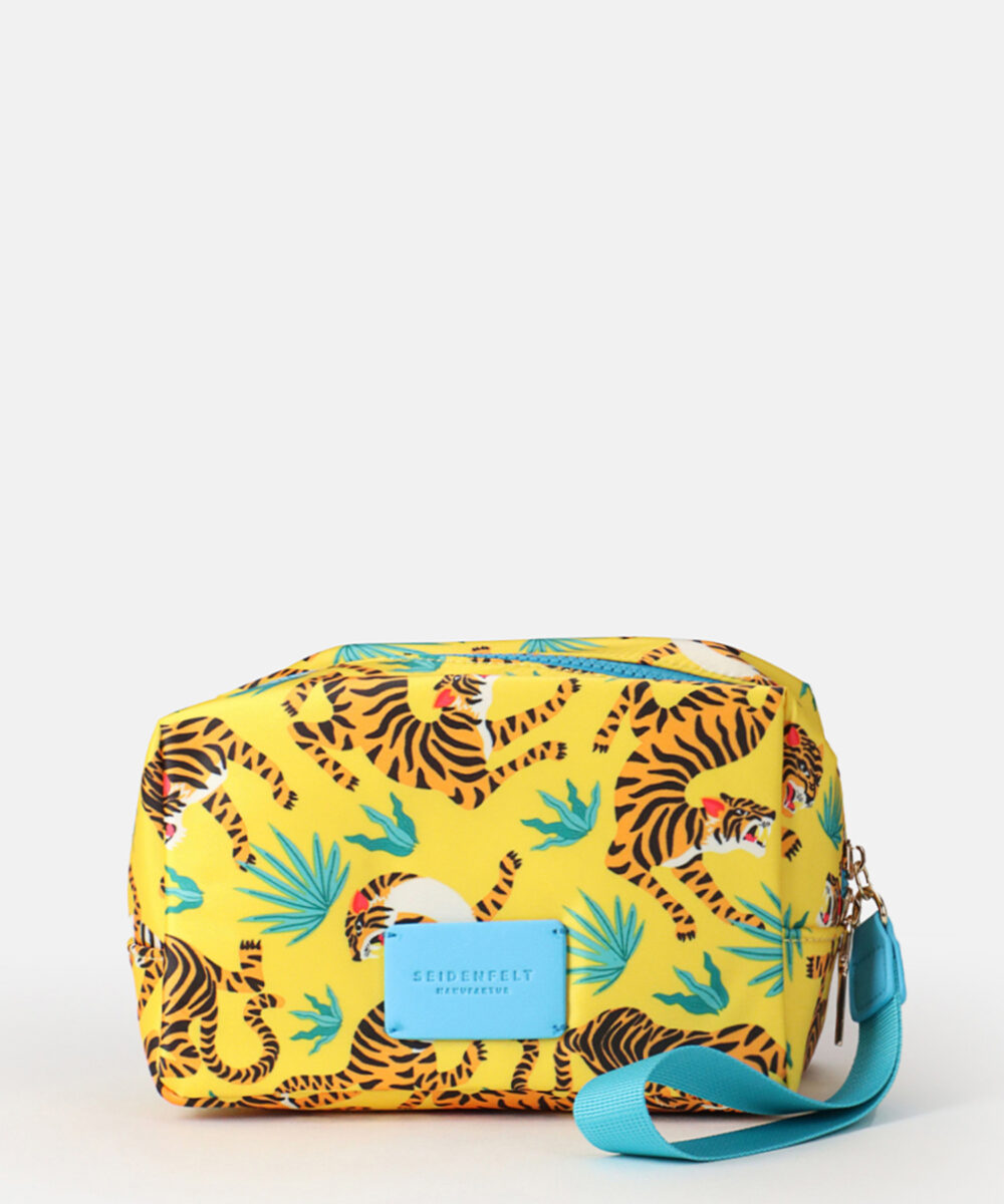 SEIDENFELT Tasche Meja Cosmetic Bag Tiger OS