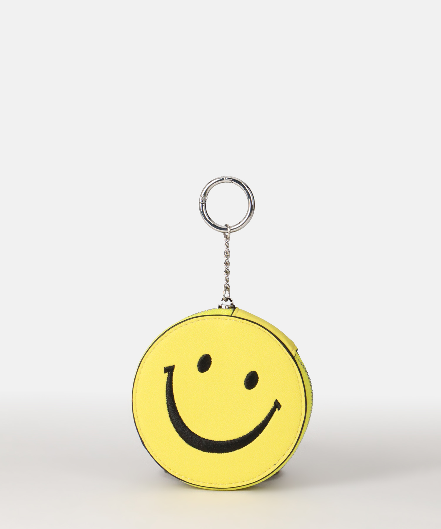 SEIDENFELT Geldbörse Smiling Face Charm Lemon Crush OS