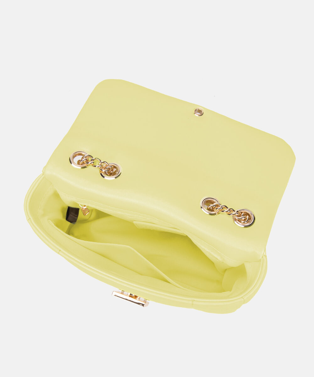 SEIDENFELT Tasche Kaavi Crossbag with lock Soft Lemon OS