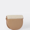 SEIDENFELT Tasche Giora Teddy Saddle Exclusive Powder Taupe OS