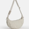 SEIDENFELT Tasche Hetta Halfmoon Bag Oat Milk OS