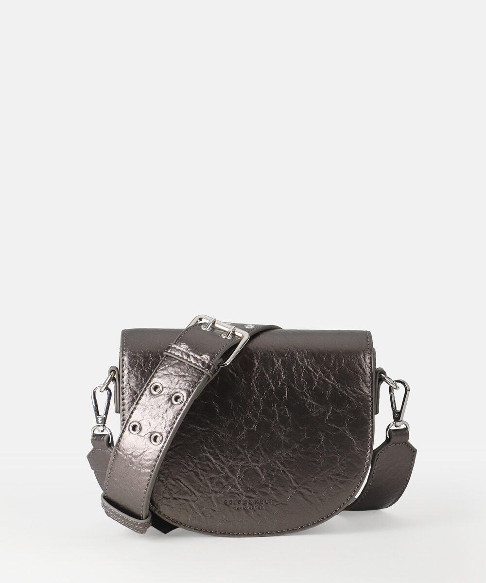 SEIDENFELT Tasche Liinaja Saddle Bag Blackish Metallic OS